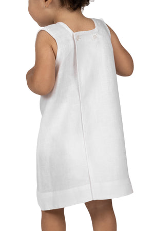 Vestido Guayabera Cádiz Blanco