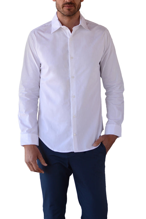 Camisa Mónaco Oxford Blanca